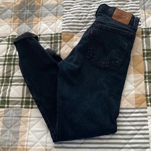 Levi’s Black Wedgie Jeans